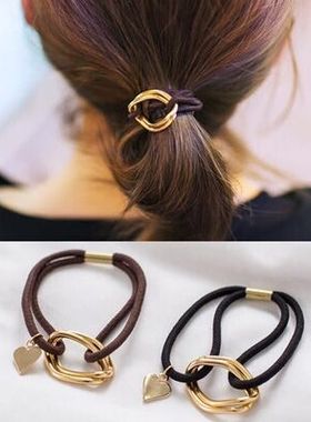 韩国进口网红同款气质头绳简约发圈女扎头发皮筋发绳皮圈头饰夏