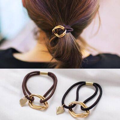 韩国进口网红同款简约气质发圈