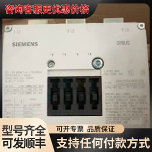 西门子交流接触器3RT1064-6AP36，，德国