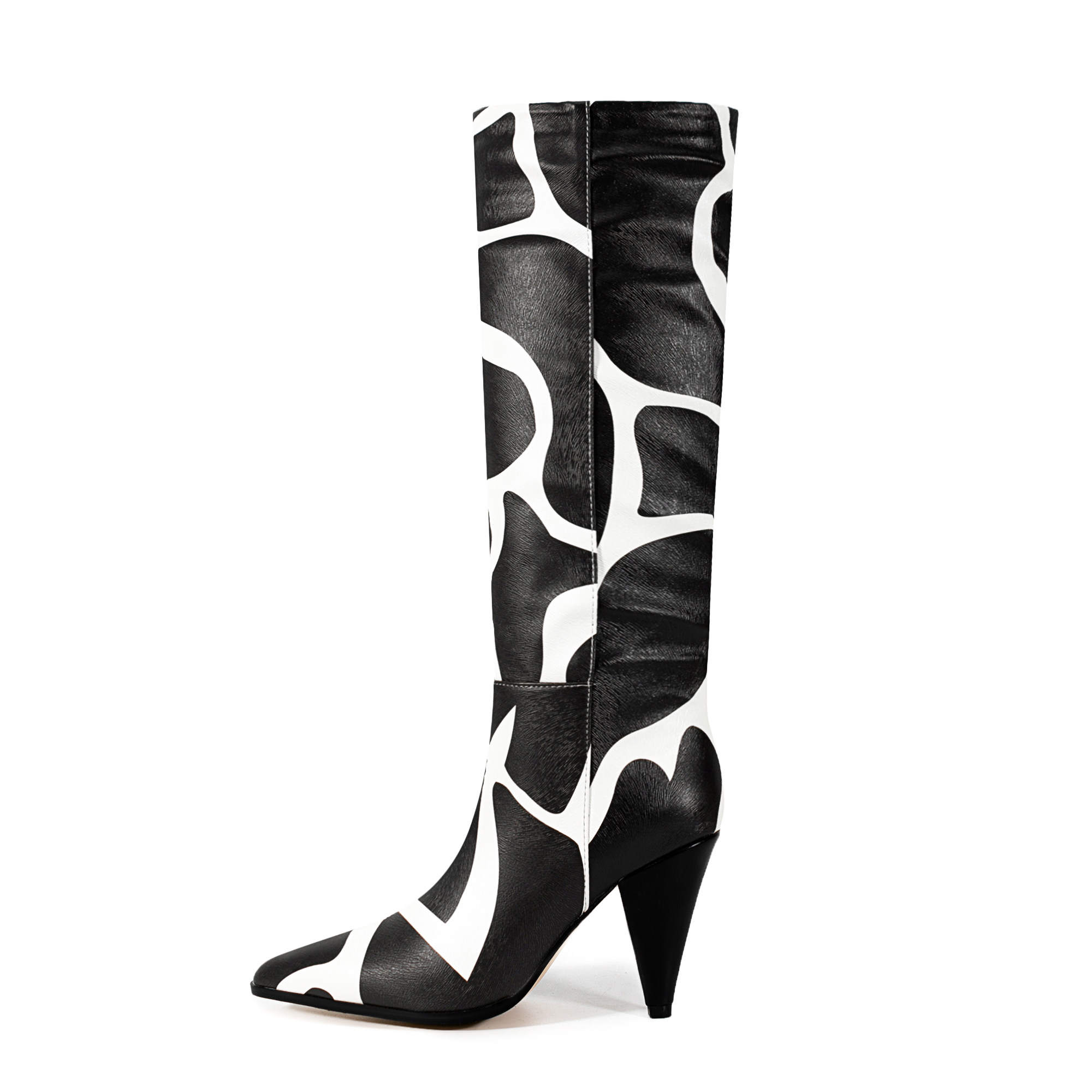 跨境春秋百搭时尚逛街舞会骑士靴