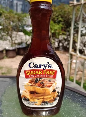 美国0脂低卡无糖糖浆Carry's Sugar Free Low Calorie Syrup355ml