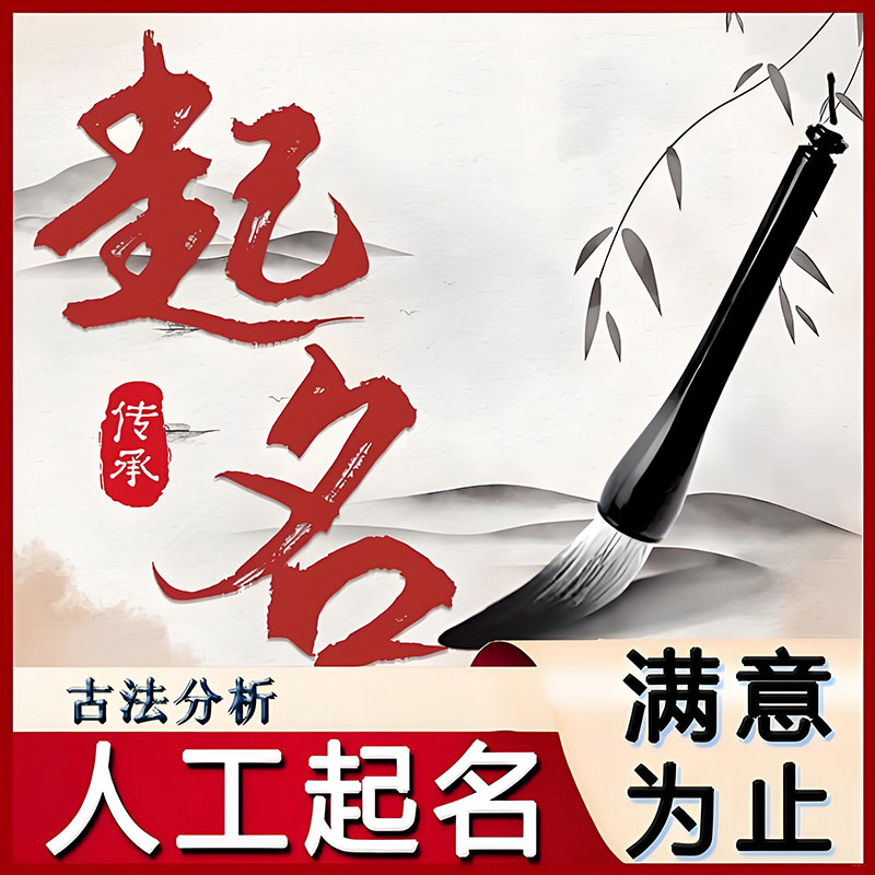 新生婴幼儿宝宝国学起名说文解字小孩姓名古风诗词经典取名服务