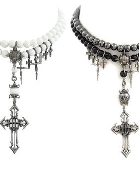 IIIMIII多层串珠拼接项链