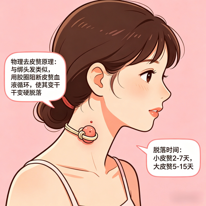 新款非药膏物理去除脖子小肉粒肉球丝状尤皮赘神器祛肉赘工具套装