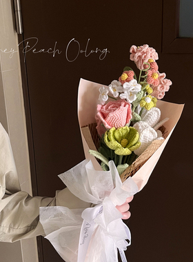 玫瑰花成品花束水仙花