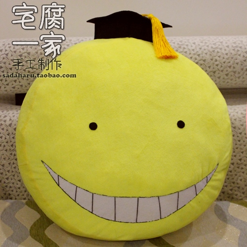 杀老师暗杀教室抱枕纯手工定制