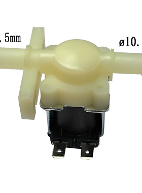 进水放水电磁阀AC220VDC24VDC12V进出口外径10.5毫米
