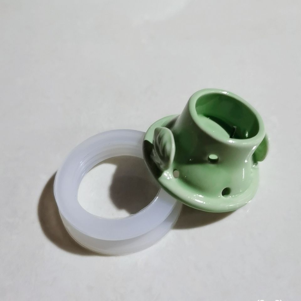陶瓷艾灸器艾柱底座随身灸无烟艾灸罐宫灸贴妇科倒流艾炙小筒灸