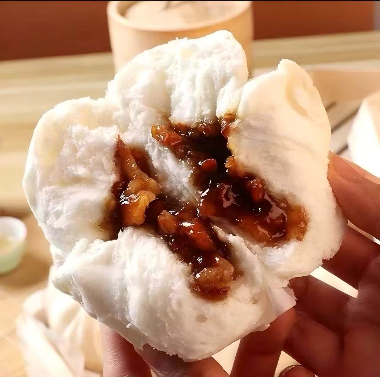 【到手3袋90只顺丰包邮】广州酒楼叉烧包茶楼同款加热即食早餐