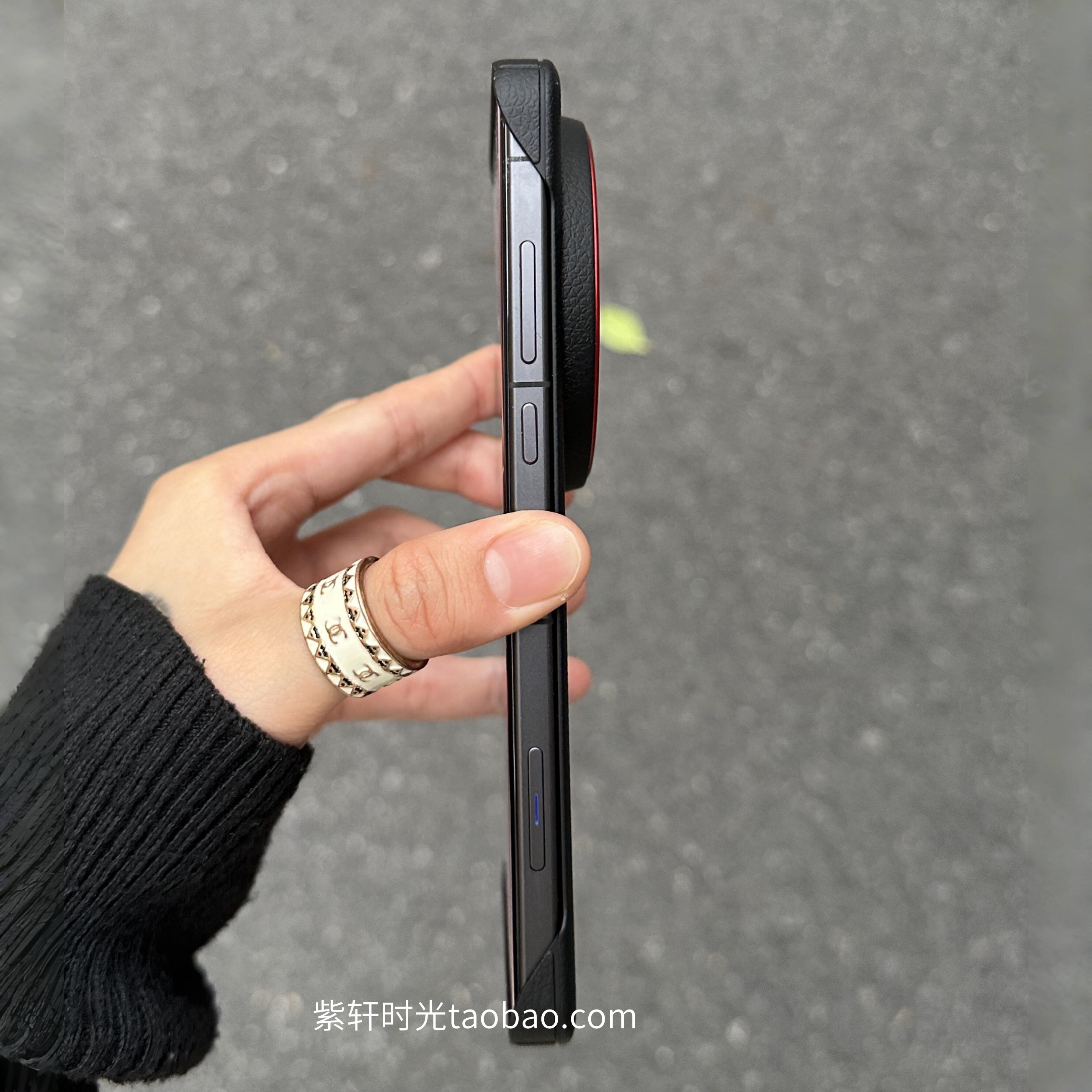荔枝皮纹无边框不粘指纹手汗适用华为Pura70磁吸手机壳Nova14/13pro纯黑Mate70/60pro荣耀400散热撞色高级感
