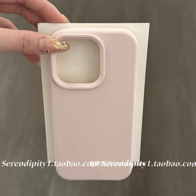 韩国ins风适用三星S24/S25手机壳S23ultra液态硅胶S22+少女S21砂粉色s网红note20豆沙粉亲肤软糯耐脏全包防摔