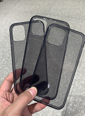 高级墨水黑灰色14Ultra适用13小米11ultra手机壳12青春版10s果冻pro软壳红米Note14pro+/13/k70至尊版K60/K50