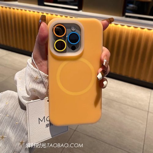 ins果冻液态硅胶磁吸Magsafe无线充电适用荣耀X70手机套Magic8/7/6魔术5pro外壳400雾面朦胧感X50防摔耐脏GT