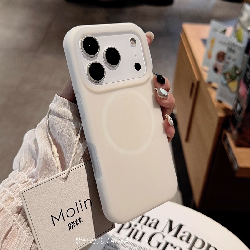 磁吸充电果冻液态硅胶适用小米17pro红米K90promax手机壳K90古董白15/14Ultra奶白色K80至尊版K70软糯耐脏13