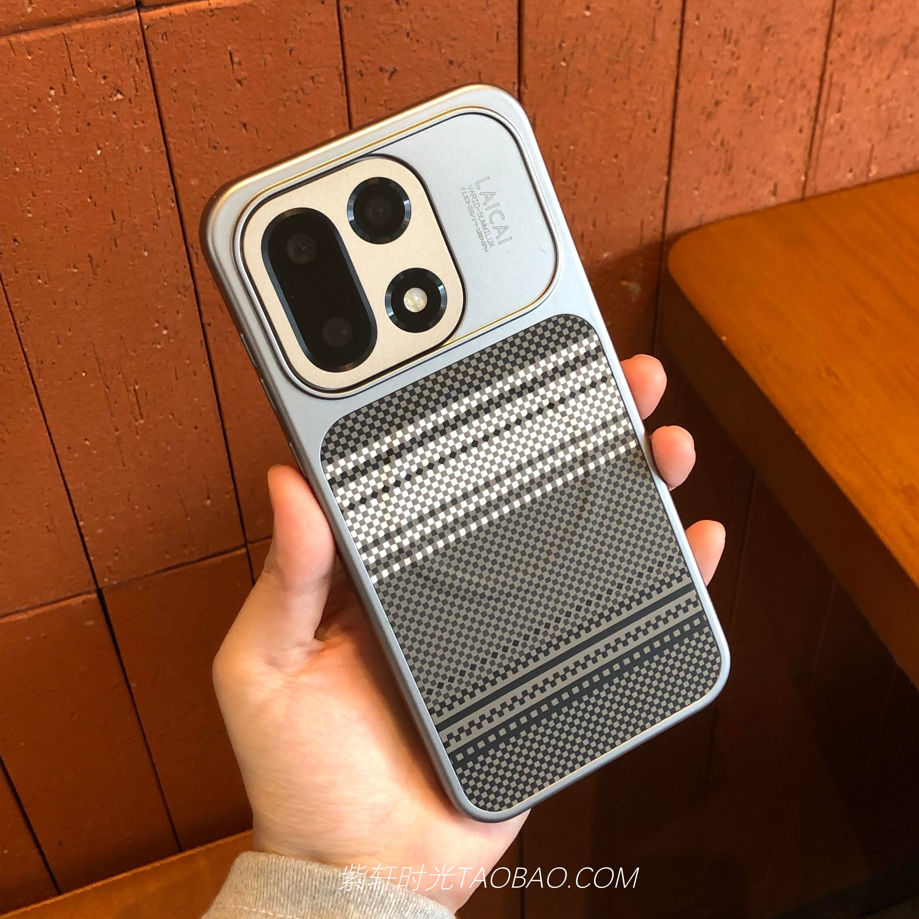 凯夫拉碳纤维纹磁吸充电适用一加15手机壳小米17秒变17pro轻奢max红米K90promax高级肤感钛灰色防指纹商务男