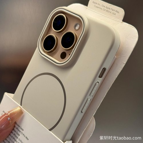 岩白色内置磁吸充电Find X8适用OPPO Reno13/10手机壳9磨砂X7Ultra大孔A3PRO轻薄reno12散热11硬壳商务男金属