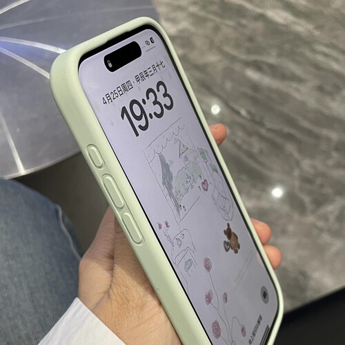 浅薄荷绿软糯液态硅胶耐脏不发黄