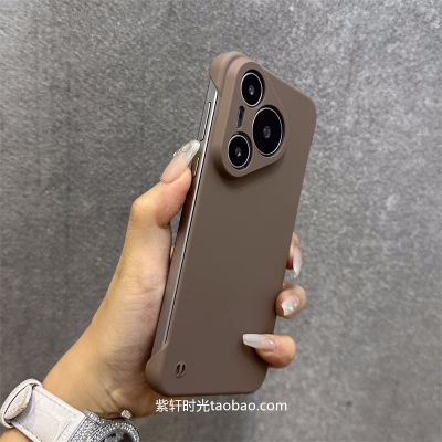 散热无边框奶咖色A55适用oppoA3手机壳A2pro复古K10浅棕K12卡其色A58小众A11裸机感A93半包A53纯色A96硬壳A72