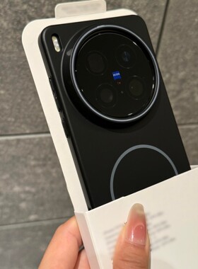 纯黑色肤感柔砂磁吸适用一加Ace5pro手机壳1+13T不沾指纹Ace3魅族21硬壳Note16pro小米15Spro简约14高级K70