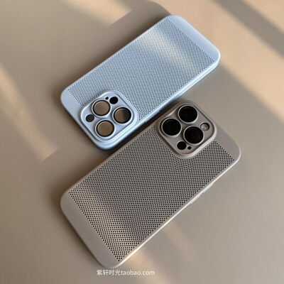 散热透气适用Realme真我GT7手机壳小米civi5pro红米Turbo4pro一加13T全包ACE3超薄ACE5简约K80高级硬壳不发烫