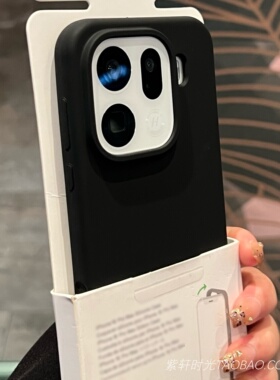 高级黑色肤感软糯防指纹适用OPPOFindx9手机壳Findx9pro液态硅胶X7/X8Ultra极简风reno14一加15/13T防摔Ace5