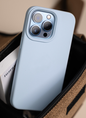 iqoo12奶油蓝13适用vivoX100/90手机壳X80耐脏X70pro+软糯20纯色XNOTE真液态硅胶S30简约12橡皮手感s10防摔16