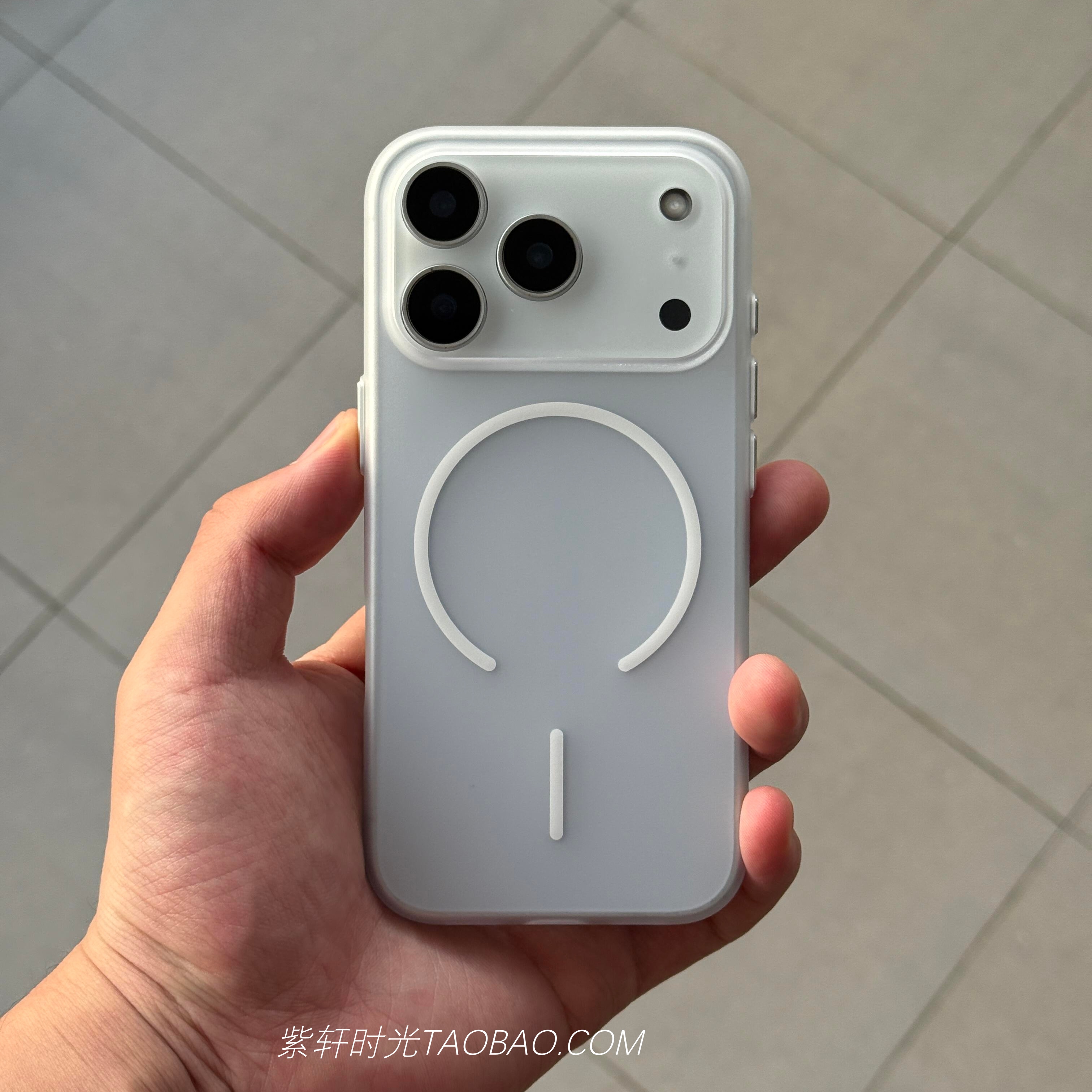 Magsafe冰雾磁吸适用vivoX300pro手机壳iQOO15一加15亚克力PC肤感oppoFindx9三星S25ultra超薄S24裸机保护套