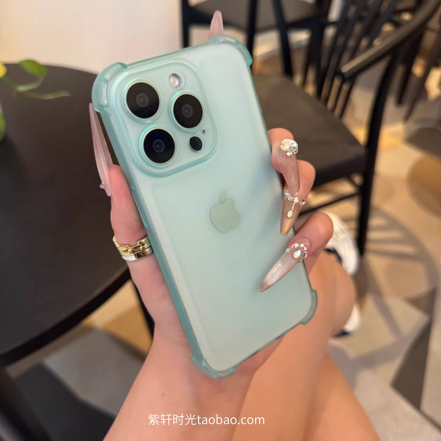 冰川蓝雾面磨砂适用小米15Ultra手机壳15/14pro红米Turbo4pro四角气囊Note13pro+防摔K50精孔全包K40防指纹女