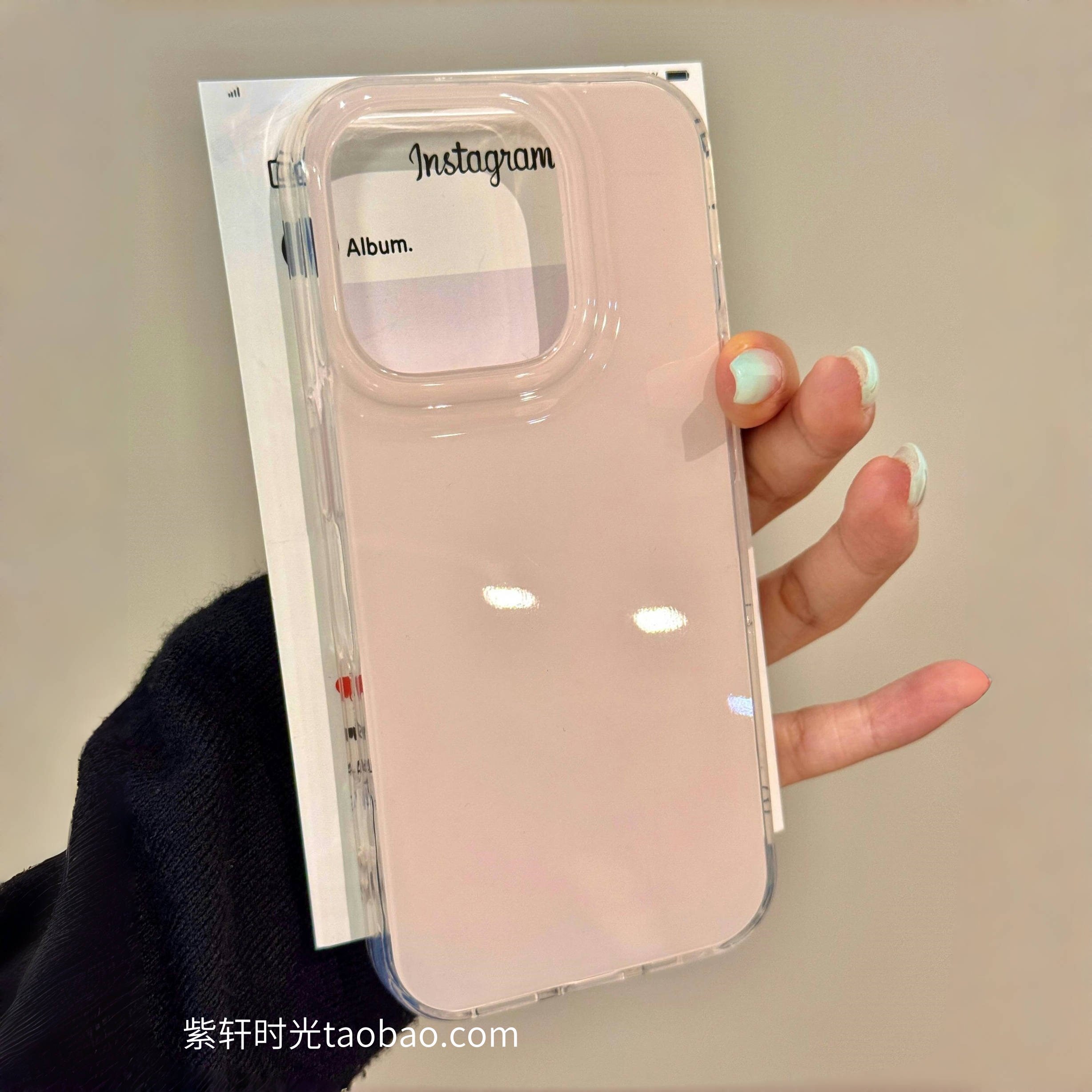 果冻感小众少女粉色适用iphone16pro苹果15promax手机壳16promax简约14/13奶油12樱花粉多巴胺纯色网红糖果色