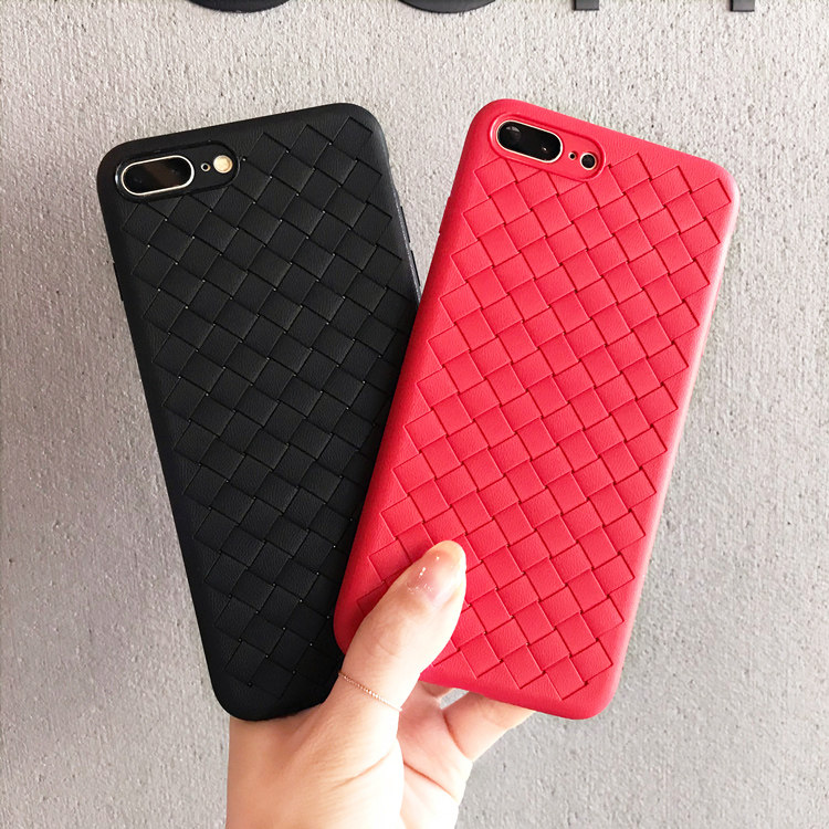 个性编织手机壳oppoR11s全包软硅胶手机壳r11plus防摔R9s红黑R17在类目 3C数码配件, 手机配件, 手机保护套/壳中 - 来自Buy2taobao.com提供专业的淘宝代购服务