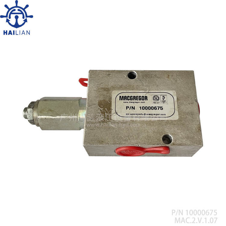 MacGregor甲板克令吊液压平衡阀Part No. 10000675