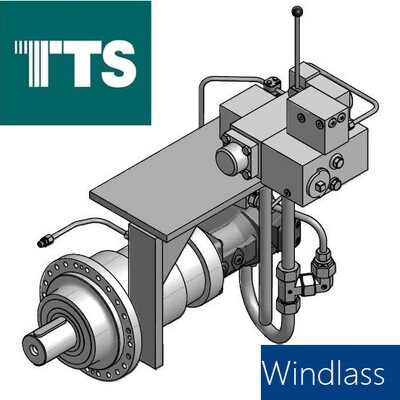 Gear Box For windlass TTS锚机减速齿轮箱马达控制阀船舶液压件