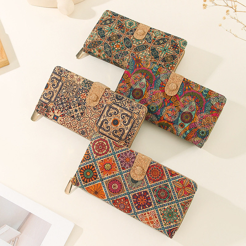 2025新品高级印花多功能暗扣钱包 葡萄牙软木钱包卡包手机包便携,模玩/动漫/周边/娃圈三坑/桌游,动漫背包/钱包/箱包,淘宝优惠券,粉丝福利购,淘宝优惠卷
