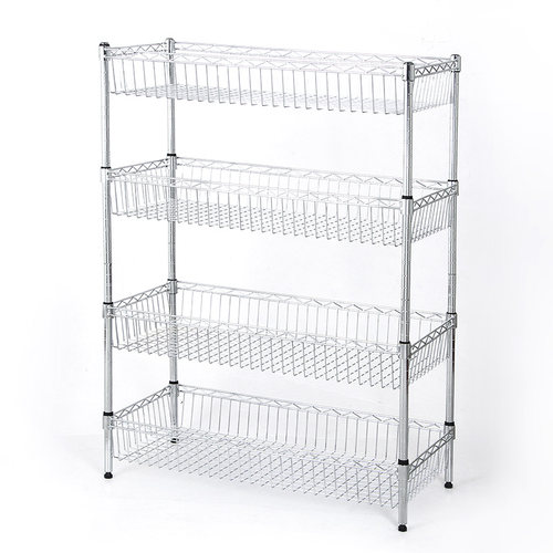 可移动镂空多层落地果蔬收纳架子