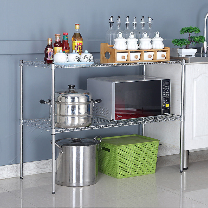 厨房用品置物架落地多多层微波炉烤箱锅架子储物收纳架家用大全柜,厨房/烹饪用具,微波炉置物架,淘宝优惠券,粉丝福利购,淘宝优惠卷
