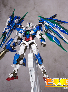 芒果模玩大班8822合金着色拼装模型预涂装量子型00Q剧场版mb样式