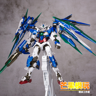 芒果模玩大班8822合金着色拼装模型预涂装量子型00Q剧场版mb样式