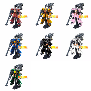 芒果模玩唯美hg精神力扎古拼装模型雷霆宙域板喷合金着色男生潮玩