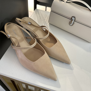 【39 40码  断码福利】法式舒适中跟高跟鞋单鞋女