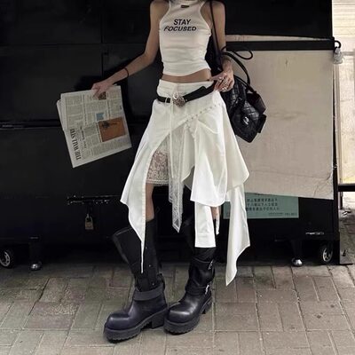 2026新款春夏款白色a字不