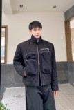 冬季潮流立领加厚棉衣立体袋设计绗缝棉痞帅保暖棉袄外套194P165，男装棉衣，星座901-1（原C217）