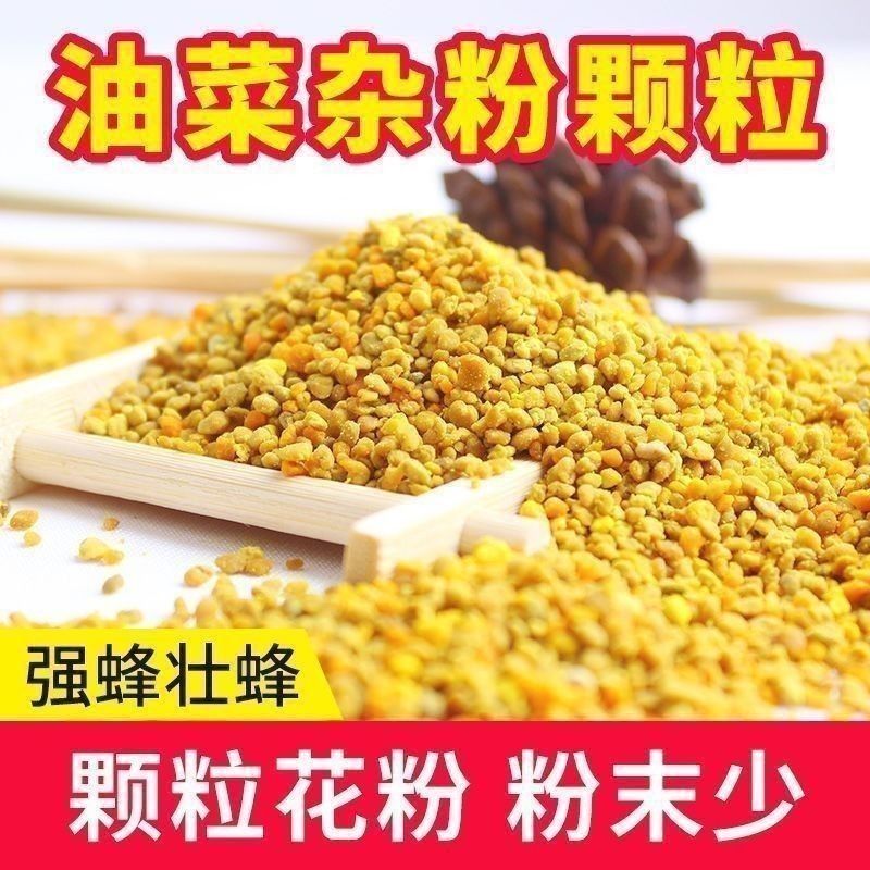 花粉养蜂喂蜂油菜杂粉茶花正品天然中蜂专用蜂粮纯粉颗粒蜜蜂饲料