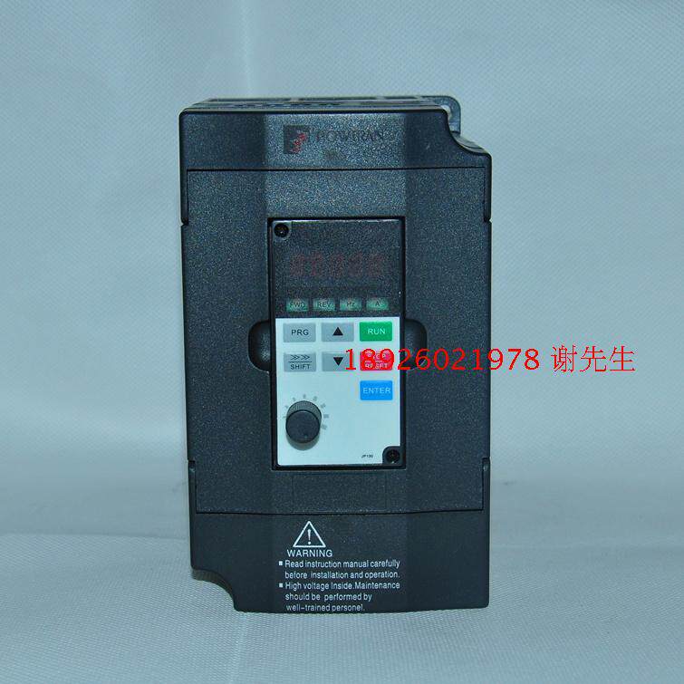 PI130 0R4G1 普传变频调速器0.4KW 400W 单相220V输入三相输出