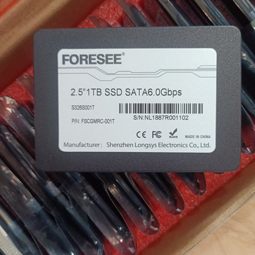foresee 江波龙 2.5寸 SATA SSD 固态硬盘  串口  512g 1T 1000G