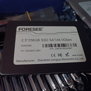 foresee 江波龙 2.5寸 SATA 128G 256G 512G SSD 固态硬盘  串口