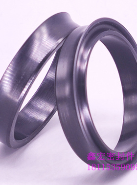 液压油缸油封IDU/IDI/U/Y型190/200*206/216*18轴用橡胶密封圈/件