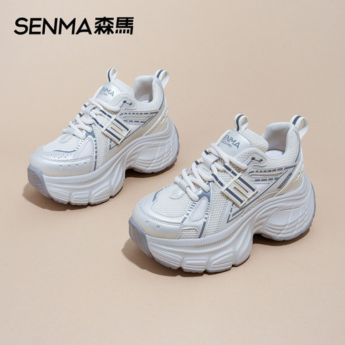 森马休闲增高厚底老爹鞋