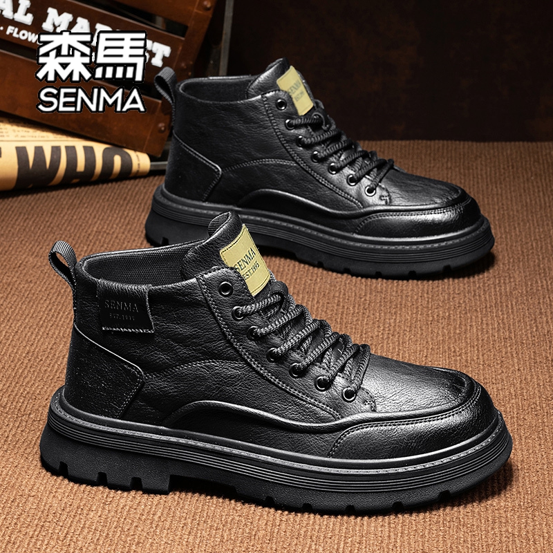 SENMA/森马官方旗舰店马丁靴男款