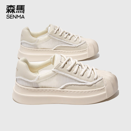 森马透气男鞋运动休闲板鞋小白鞋