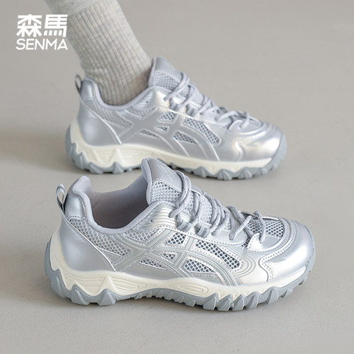 森马夏季网面透气女款运动鞋